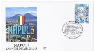 Italia 2023 FDC NAPOLI Campione d' Italia 2022-2023