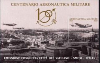 Rarità 2023- Italia Foglietto Centenario Aeronautica militare