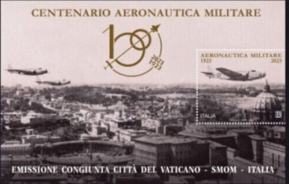 Rarità 2023- Italia Foglietto Centenario Aeronautica militare