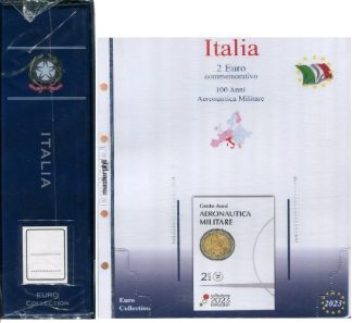 Italia 2 euro in coin card - 2 album con fogli dal 2009 al 2023