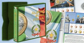 Italia Divisionali- 2 album con fogli dal 2004 al 2023 per serie euro sciolte