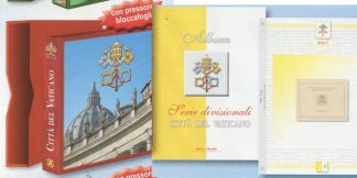 Vaticano Divisionali ufficiali - 2 album con fogli dal 2004 al 2023