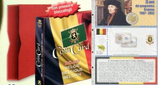Belgio 2 euro - 1 album con fogli dal 2004 al 2023
