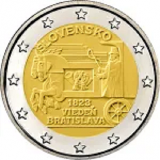 2023 Slovacchia - 200º Ann del servizio postale espresso Vienna - Bratislava