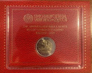 2024 Vaticano  - 750°Ann.della morte di San Tommaso D'Aquino