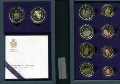 2023 San Marino - Divisionale Proof con 2 euro commemorativi - immagine 2