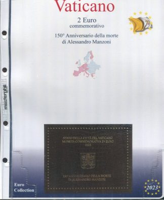 FOGLI PER 2 EURO COMMEMORATIVI VATICANO 2004 -2023 - MASTERPHIL
