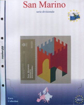 FOGLI PER SERIE DIVISIONALI SENZA ARGENTO SAN MARINO 2002-2023 – MASTERPHIL