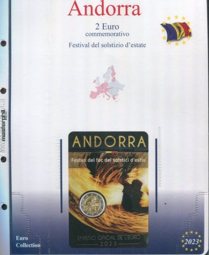 Fogli per 2 euro ANDORRA in blister - Masterphil - immagine 2