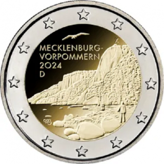 2024 Germania - zecca casuale Presidenza di Meclemburgo-Pomerania Anteriore al Bundesrat