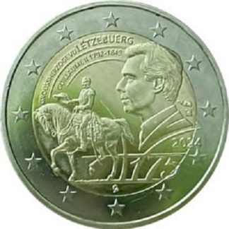 2024 LUSSEMBURGO 175º anniversario della morte del granduca Guglielmo II
