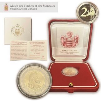 2024 Monaco 2 euro FS -500° Anniversario del Trattato con Carlo V-