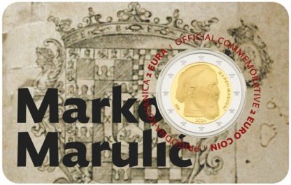 2024 Coincard 2 euro Croazia -Marko Marulic