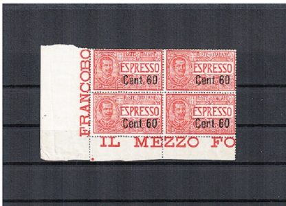 1922 ESPRESSO SOPRASTAMPATO INTEGRO