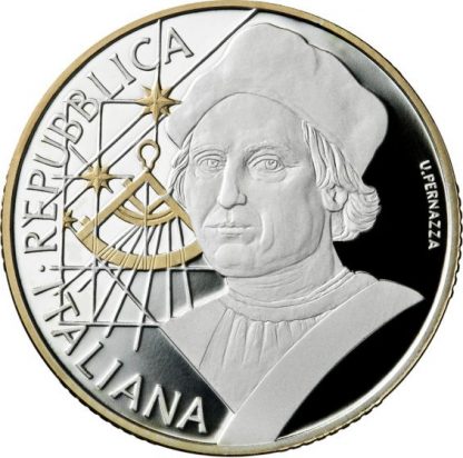 Offerta speciale-2019 - 10 € Ag  Italia  - Cristoforo Colombo - immagine 2