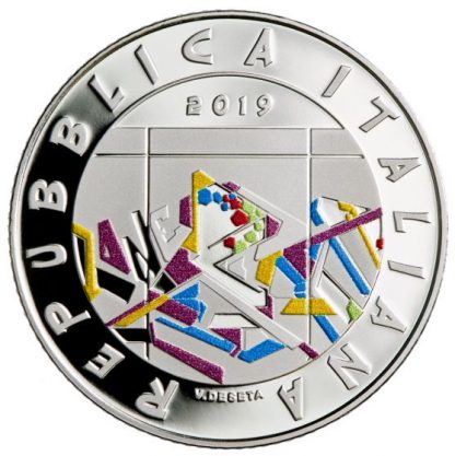 Offerta -2019 - 5 € Ag  Italia  - 30° Ann. della caduta del Muro di Berlino - immagine 3