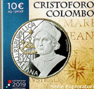 Offerta speciale-2019 - 10 € Ag  Italia  - Cristoforo Colombo
