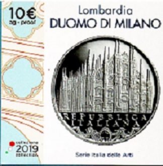 Offerta speciale-2019 - 10 € Ag proof  Italia  - Duomo di Milano