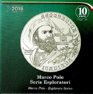 Offerta speciale-2018 - 10 € Ag proof  Italia  - Marco Polo