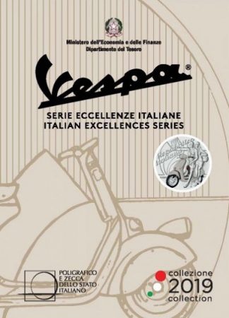 Offerta-2019 - Italia 5 EURO VESPA bianca
