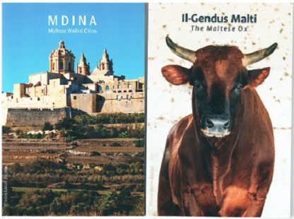 Novità 2025 Malta coppia 2 euro fior di conio in blister - Bue e Città di Mdina