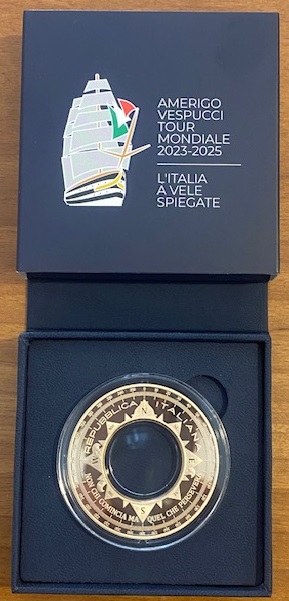 Top offerta!!! Italia 10 euro Amerigo Vespucci 2025 'ciambella'