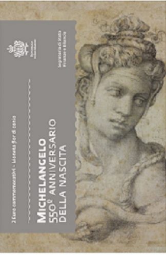 Top Novità 2025 San Marino 2 euro '550° Ann. nascita di Michelangelo'
