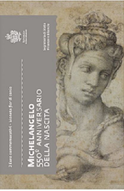 Top Novità 2025 San Marino 2 euro '550° Ann. nascita di Michelangelo'