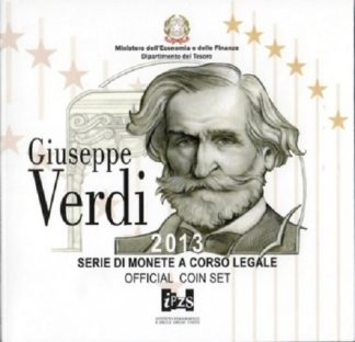 2013 Divisionale Euro Italia - 9 Valori  Giuseppe Verdi
