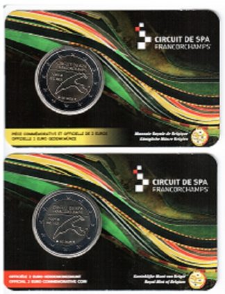 Novità 2025 Belgio coincard 'Circuito di SPA-Francorchamps'