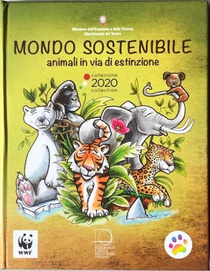 Top rarità!!! Italia 2020 5 euro proof - Animali in via di estinzione - Tigre in cofanetto - immagine 3