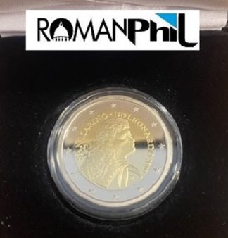 OFFERTA speciale!!!  San Marino 2 euro proof 2019 Leonardo Da Vinci