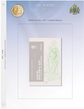 Novità Foglio per 2 euro San Marino 2025 - Michelangelo -
