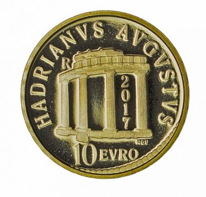 ITALIA 2017 Moneta da 10 euro -Serie Imperatori Romani- ADRIANO - immagine 3