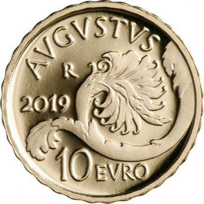 ITALIA 2019 Moneta da 10 euro -Serie Imperatori Romani- AUGUSTO - immagine 3