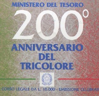 Lire commemorative in argento