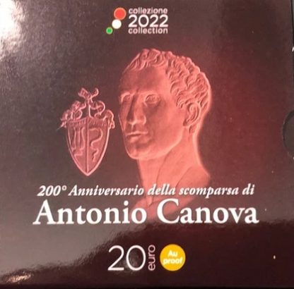 Offerta speciale!!! ITALIA 2022 Moneta da 20 euro -200° Ann. della scomparsa di Antonio Canova- - immagine 5