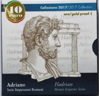 ITALIA 2017 Moneta da 10 euro -Serie Imperatori Romani- ADRIANO