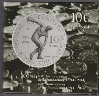 2014 - 100° Ann. della fondazione del CONI