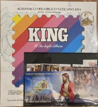 Vaticano 2024 - Annata Filatelica in fogli Marini King
