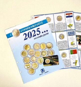 Top Novità 2025-FOGLI PER 2 EURO COMMEMORATIVI - II PARTE 2025 - ABAFIL