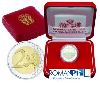 Top offerta 2025 Monaco 2 euro BE -Marquisat des Baux
