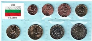 Ultimo arrivo 2026!!! Novità  Monete Euro BULGARIA 2026 in blister