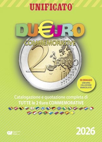 Top novità Catalogo UNIFICATO 2 EURO COMMEMORATIVI EDIZIONE 2026