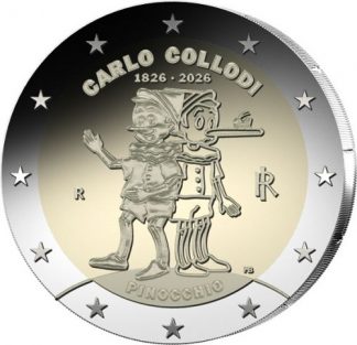 Ultimo arrivo 2026!!! ITALIA- 200° Ann.nascita Carlo Collodi-Pinocchio-