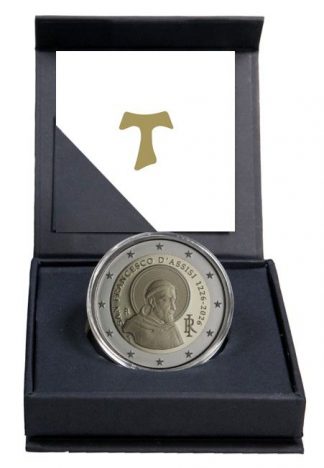 Ultima novità 2026!!!  2€ PROOF ITALIA - 800° Ann. della morte di San Francesco