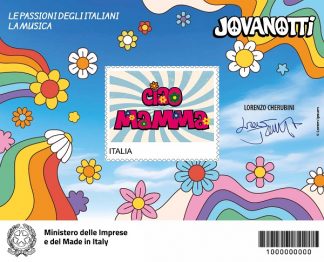 Ultima novità !!! Italia 2026 Foglietto Jovanotti 'Ciao mamma'