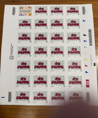 Ultima novità !!! Italia 2026 Foglio con bandella -Jovanotti- Ciao Mamma-