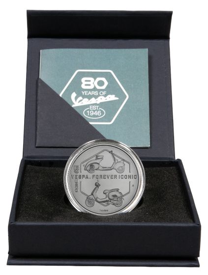 Ultimo arrivo 2026!!! Italia 5 euro argento -80° Ann. della VESPA