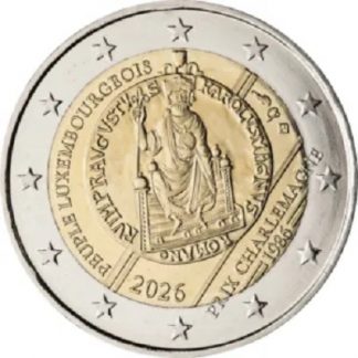 Ultimo arrivo!!! 2026 Lussemburgo 40° Ann. del Premio Carlo Magno